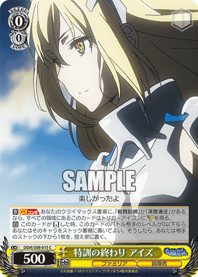特訓の終わり アイズ