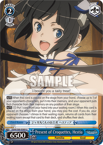 Present of Croquettes, Hestia