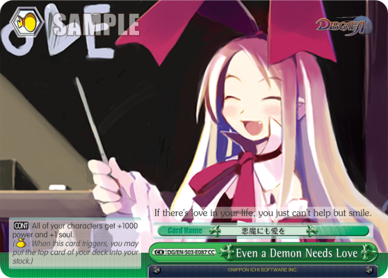 Even a Demon Needs Love