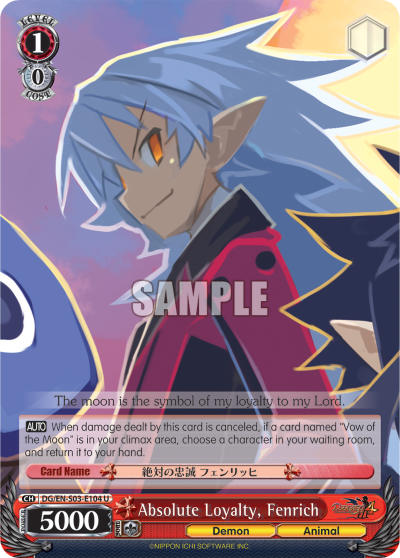 Absolute Loyalty, Fenrich