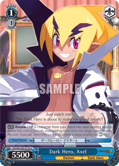 Dark Hero, Axel