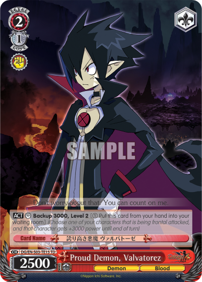 Proud Demon, Valvatorez