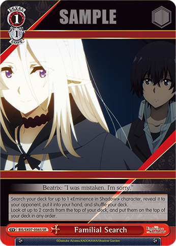 Familial Search