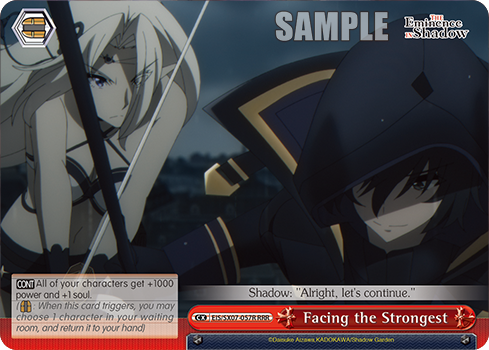 Facing the Strongest