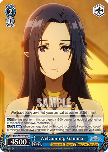 Welcoming, Gamma