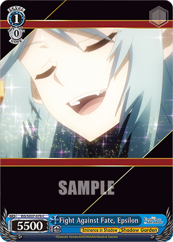 Fight Against Fate, Epsilon