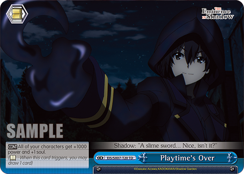 Playtime's Over