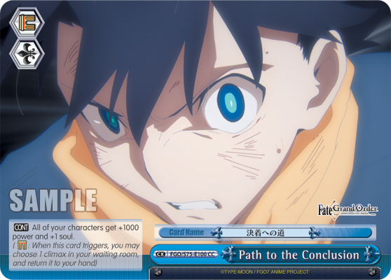 Path to the Conclusion