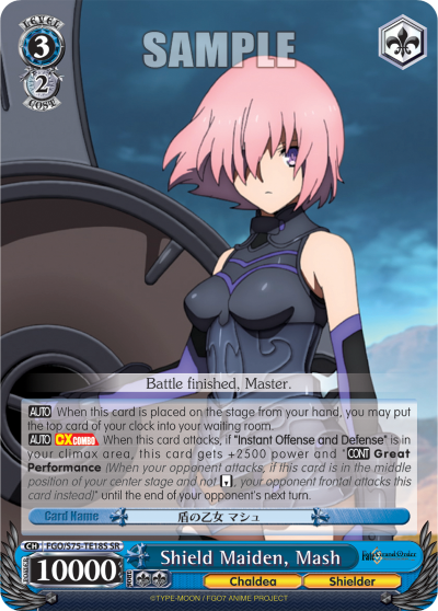 Shield Maiden, Mash