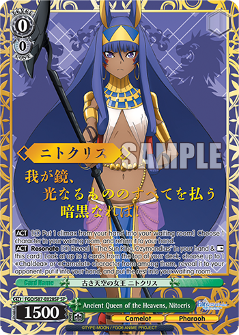 Ancient Queen of the Heavens, Nitocris