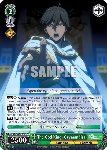 The God King, Ozymandias