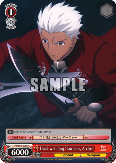 Dual-wielding Bowman, Archer