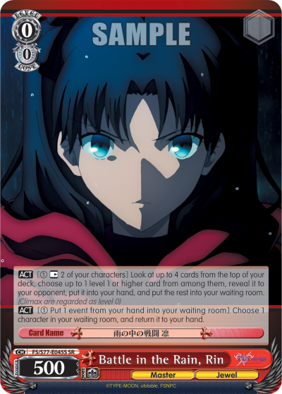Battle in the Rain, Rin