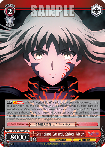 Standing Guard, Saber Alter