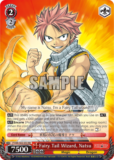 Fairy Tail Wizard, Natsu