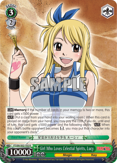 Girl Who Loves Celestial Spirits, Lucy
