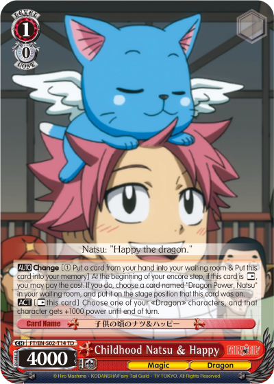 Childhood Natsu & Happy
