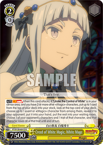 Creed of White Magic, White Mage