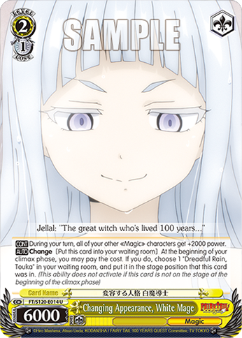 Changing Appearance, White Mage