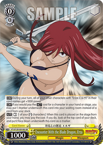 Encounter With the Blade Dragon, Erza