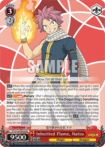 Inherited Flame, Natsu