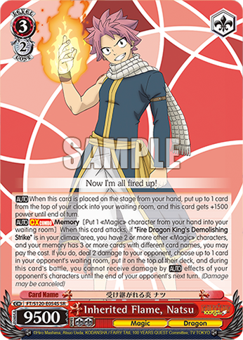 Inherited Flame, Natsu