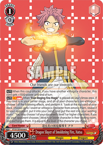Dragon Slayer of Smoldering Fire, Natsu