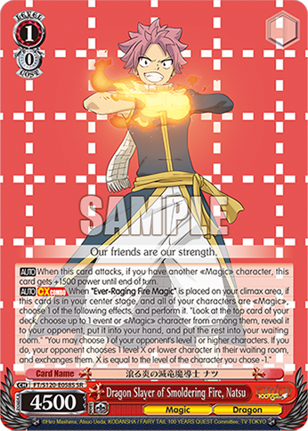 Dragon Slayer of Smoldering Fire, Natsu