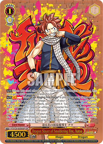 Dragon Slayer of Smoldering Fire, Natsu