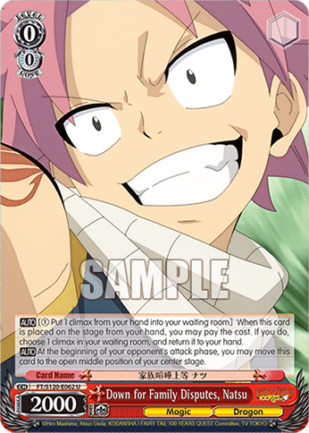 Down for Family Disputes, Natsu