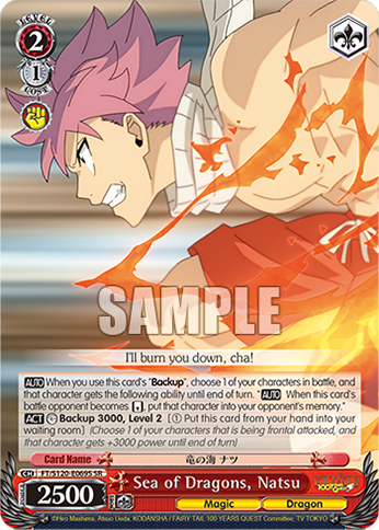Sea of Dragons, Natsu