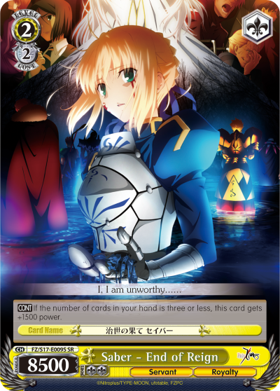 Saber - End of Reign