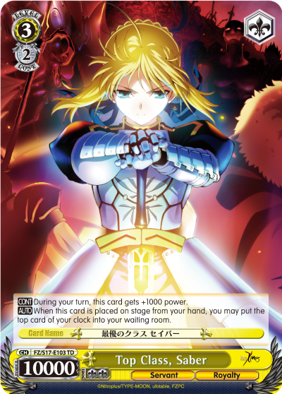 Top Class, Saber