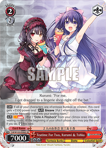 Teatime For Two, Kurumi & Tohka