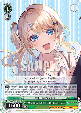 Most Beautiful Girl in Her Grade, Runa