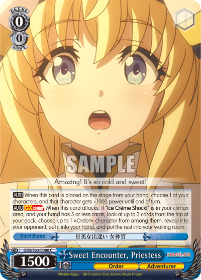Sweet Encounter, Priestess