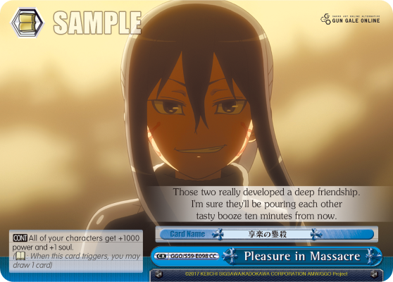 Pleasure in Massacre