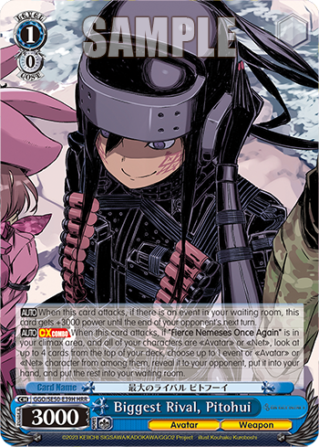 Biggest Rival, Pitohui