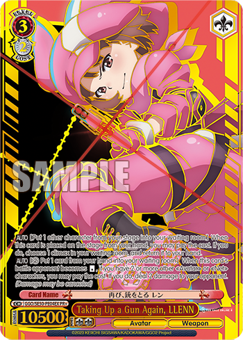 Taking Up a Gun Again, LLENN