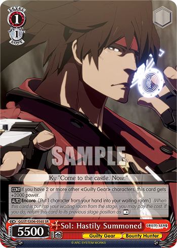 Sol: Hastily Summoned
