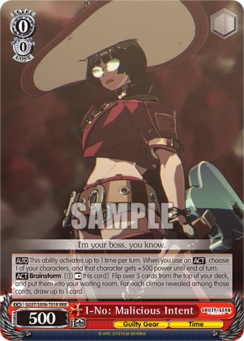 I-No: Malicious Intent
