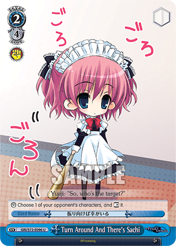 Turn Around And There's Sachi