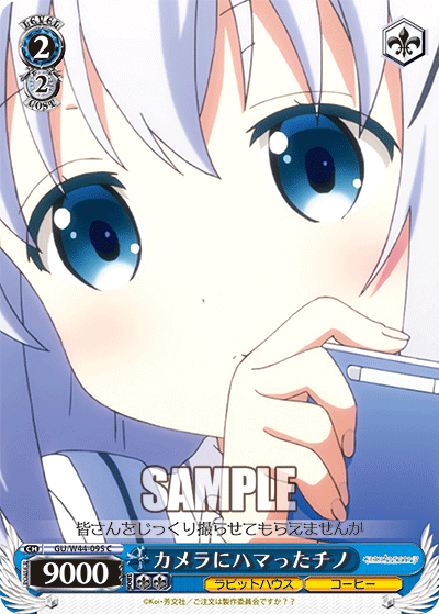 カメラにハマったチノ