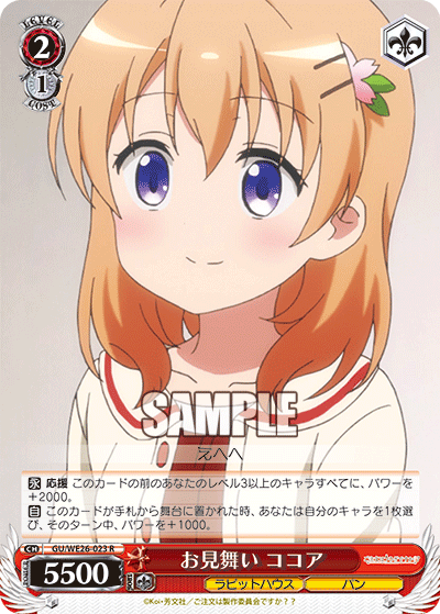 お見舞い ココア
