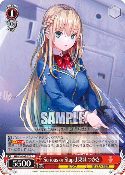 Serious or Stupid 東城 つかさ