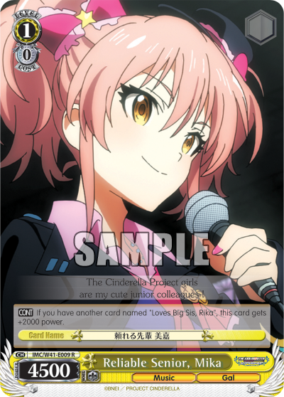 Reliable Senior, Mika