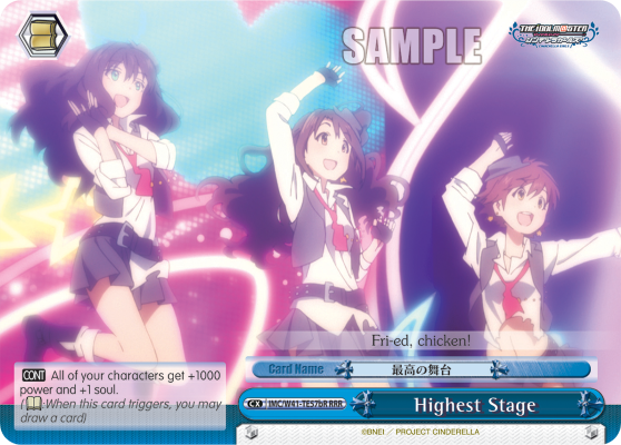 Highest Stage