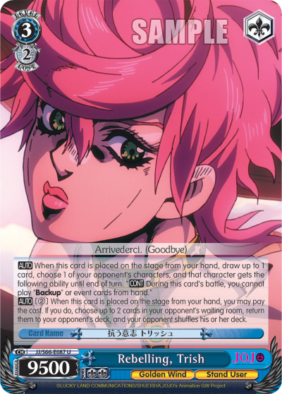 Rebelling, Trish