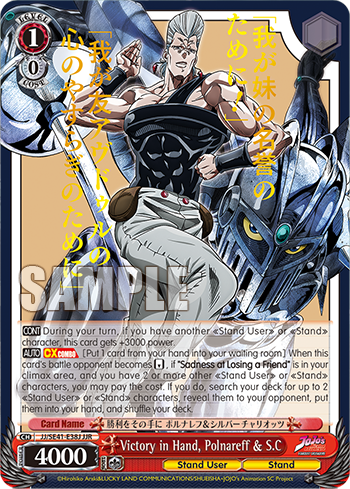 Victory in Hand, Polnareff & S.C