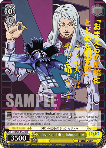 Believer of DIO, Johngalli A.